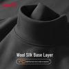 Baleno Men's Thermal Mock Neck Long Sleeve Base Layer