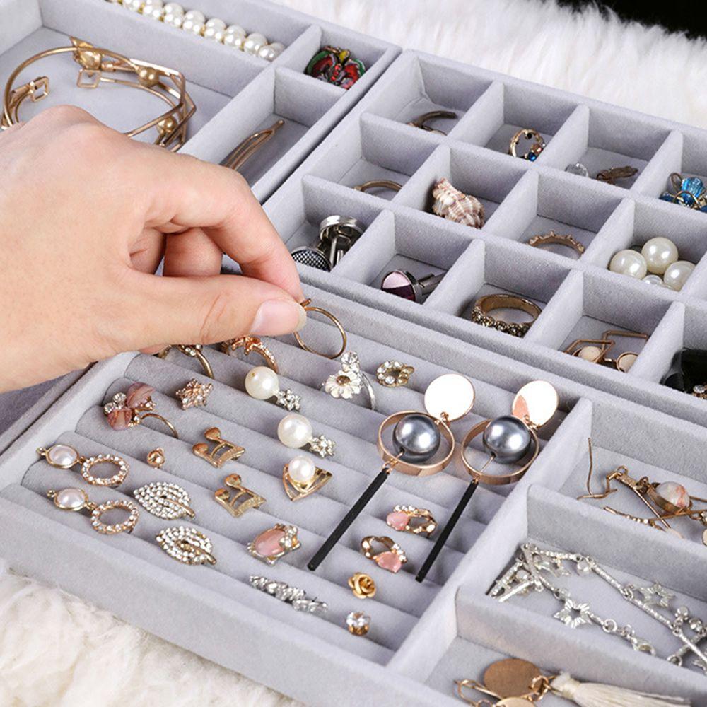 Модный новый дизайн, ювелирный аксессуар, держатель для сережек, вращающаяся шкатулка для драгоценностей, браслеты, кольца для хранения