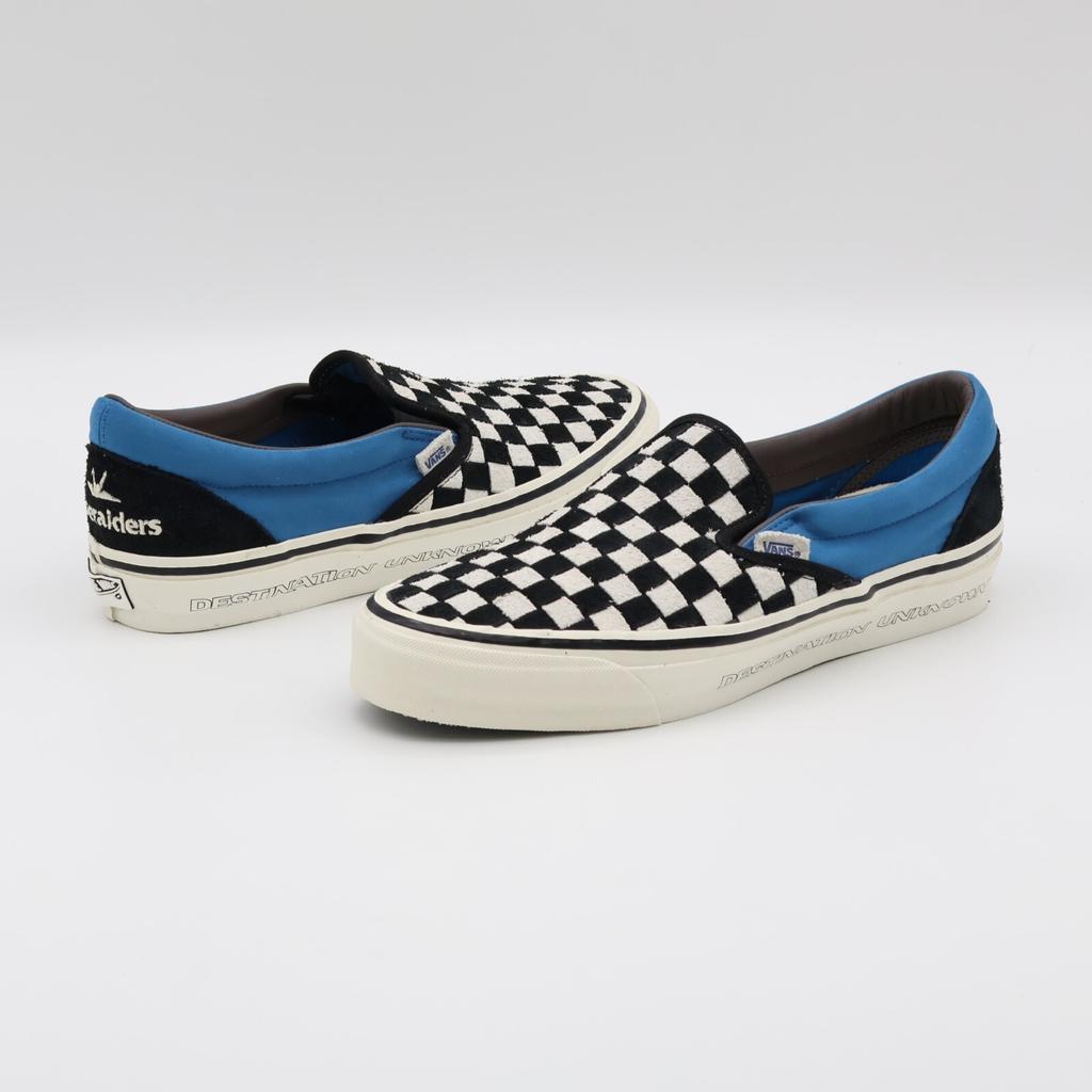 VN0007PJ7Z2 Liberaiders Vans LX Slip-On Reissue 98 Checkerboard Blue (Мужской)