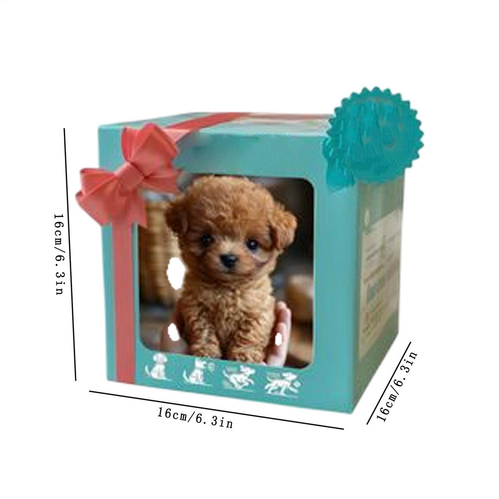 Interactive Robot Dog Toy with Realistic Movements Smart Plush Puppy that Walks and Barks Electronic Pets Dog for Kids Birthday