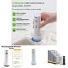 Compact Micro Electric Vacuum Pump For Travel Compression Bags With Rechargeable Battery And Low Noise Operation