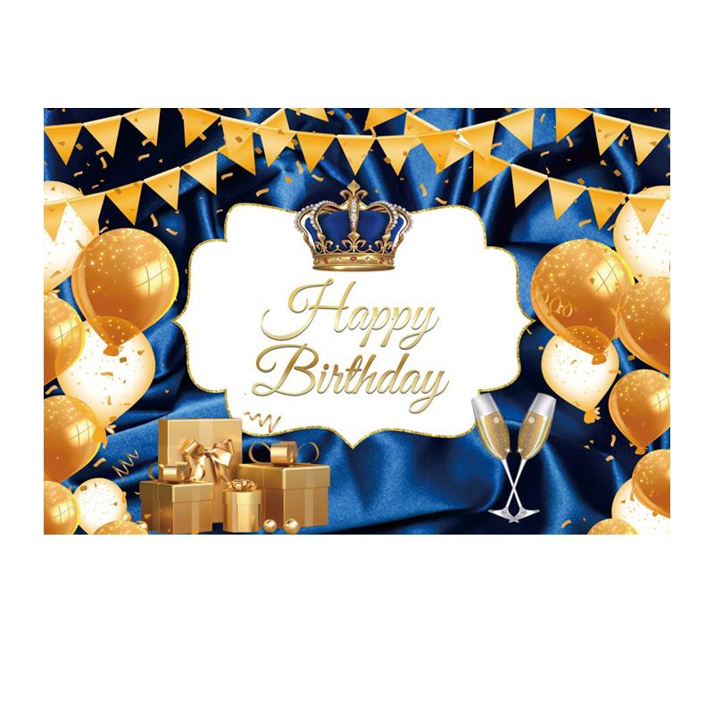 5x3ft 7x5ft 8x6ft фон с днем ​​рождения, баннер, тканевый реквизит, украшение для вечеринки