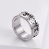 9mm Stainless Steel Rotatable Gear Spinner Ring