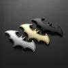Новая 3D наклейка на автомобиль, металлическая наклейка с изображением летучей мыши, золото/серебро/черный автомобиль, эмблема, хвостовой значок, крутой стиль, аксессуар для украшения мотоцикла