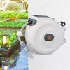 65 Ft Retractable Garden Hose Reel Automatic Hose Reel 180 Degree Swivel Bracket Telescopic Water Hose Reel for Car Washing