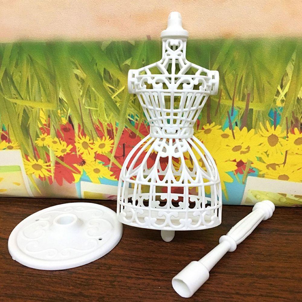 Подставка для подставки для моделей для девочек, белая стойка для демонстрации, держатели для манекенов для кукольных домиков, аксессуары для кукольного домика