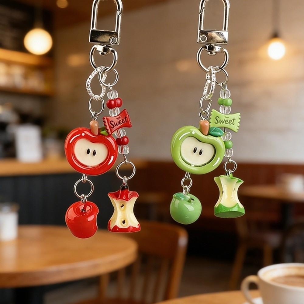 Decorative Wind Chime Ornaments 3D Fruit Pendant Phone Charm Cellphone Strap Handbag Decoration