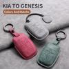 Чехол для ключа Kia: K3, K5, K2, KX3, K4, KX5, Sportage, Yipao, Forte - Ретро Защитный Чехол с Пряжкой