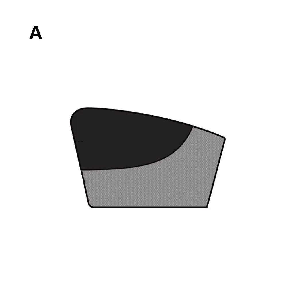 Универсальный складной магнитный двухслойный автомобильный дышащий защитный УФ-солнцезащитный козырек Внутренняя сетка Летние аксессуары Автомобильный S4Q5