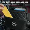 ZZTJ9 Car Organizer Multi-functional Car Seat Storage Bag For Opel astra h astra j g corsa insignia zafira b vectra c corsa d vivaro