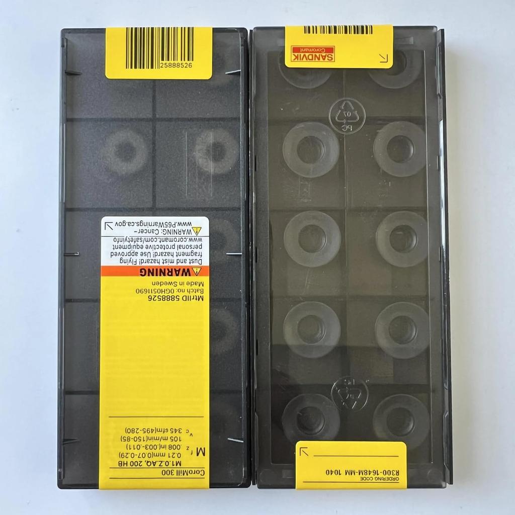 Оригинальная Sandvik / R300-1648M-MM 1040 твердосплавная пластина для токарного станка с ЧПУ 10 ШТ