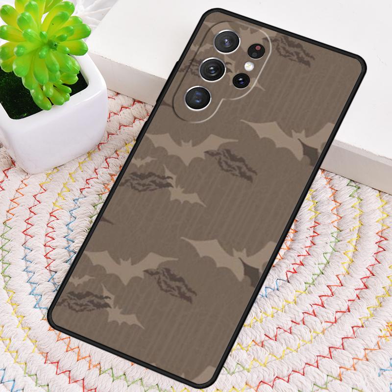 Goth Vampire Bat Gothic Silicone Phone Case For Samsung Galaxy note 10 pro S26 S25 S24 S23 S22 S21 Plus S25Ultra Capa Cover