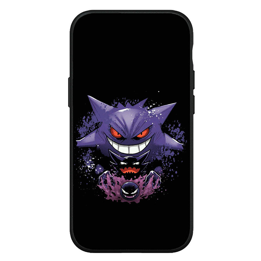 Чехол для iPhone 16 15 Xiaomi Redmi Note 14 13 12 11 Pro Max X 8 9 16e Samsung Galaxy S25 S24 S23 Moto G85 14C OPPO Huawei GO Gengar чехол для телефона