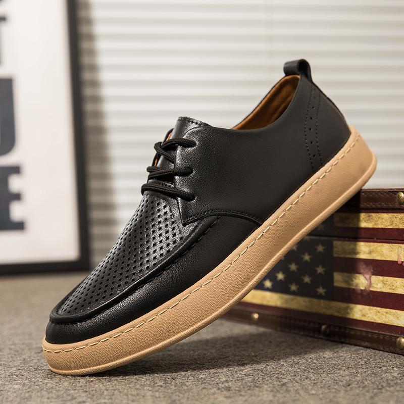 Итальянская Высококачественная Мужская Повседневная Кожаная Обувь Классика Деловая Обувь Удобная Обувь для Прогулок на Открытом Воздухе, Вождения, Формальная Обувь