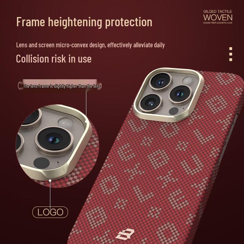 Mr. Blue Gorilla Kevlar Magnetic Case for iPhone 16 Pro Max