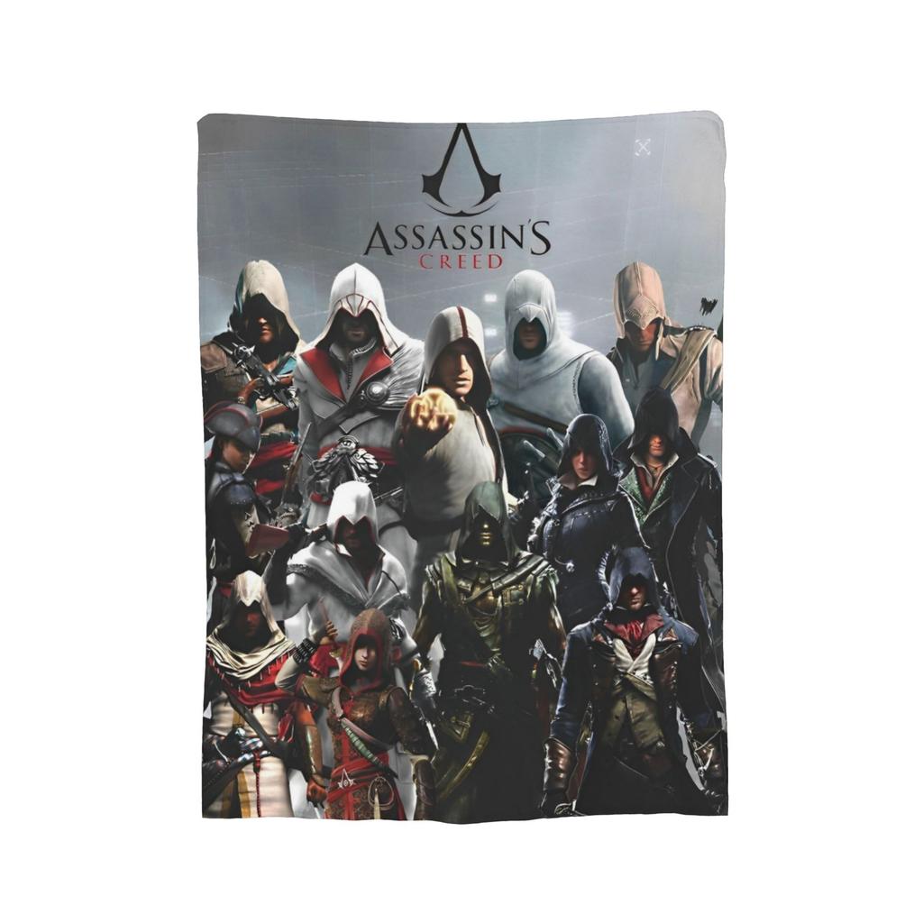 A-Assassins C-Creeds Пледы Коралловый Флис Плюшевые Дышащие Легкие Тонкие Пледы для Кровати Путешествий Постельное Белье Пледы