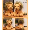 Toys Plush Lion Cartoon Animal Stuffed Doll Room Sofa Decoration Gifts Kids