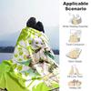 1pc Blanket Genshin Impact characters5 Print Design, Lightweight Blanket for Sofa, Bed- Soft &Warm, Gift for All Seasons like Christmas, Halloween