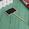20pcs Wood Mini Chalk Board Small Blackboard Child Chalkboard Rectangle Chalkboard For Special Event Decorations