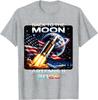 Летняя хлопковая футболка унисекс Artemis Launch Back To The Moon, удобная, высококачественная, вдохновленная YK