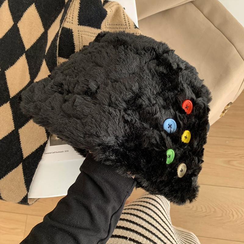 Модная хлопковая шляпа рыбака для женщин теплая зимняя шляпа ведро