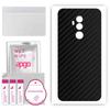 apgo Protective Skin Sticker for the Back Compatible with Umidigi Z2 Pro, Wrap Film, Foil, Vinyl - Pattern Carbon Black