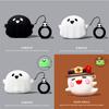 3D Luminous Ghost Cover for Apple AirPods 4 Wireless Earphone Protective Cover for AirPods Pro 2 Charging Box for AirPods 3