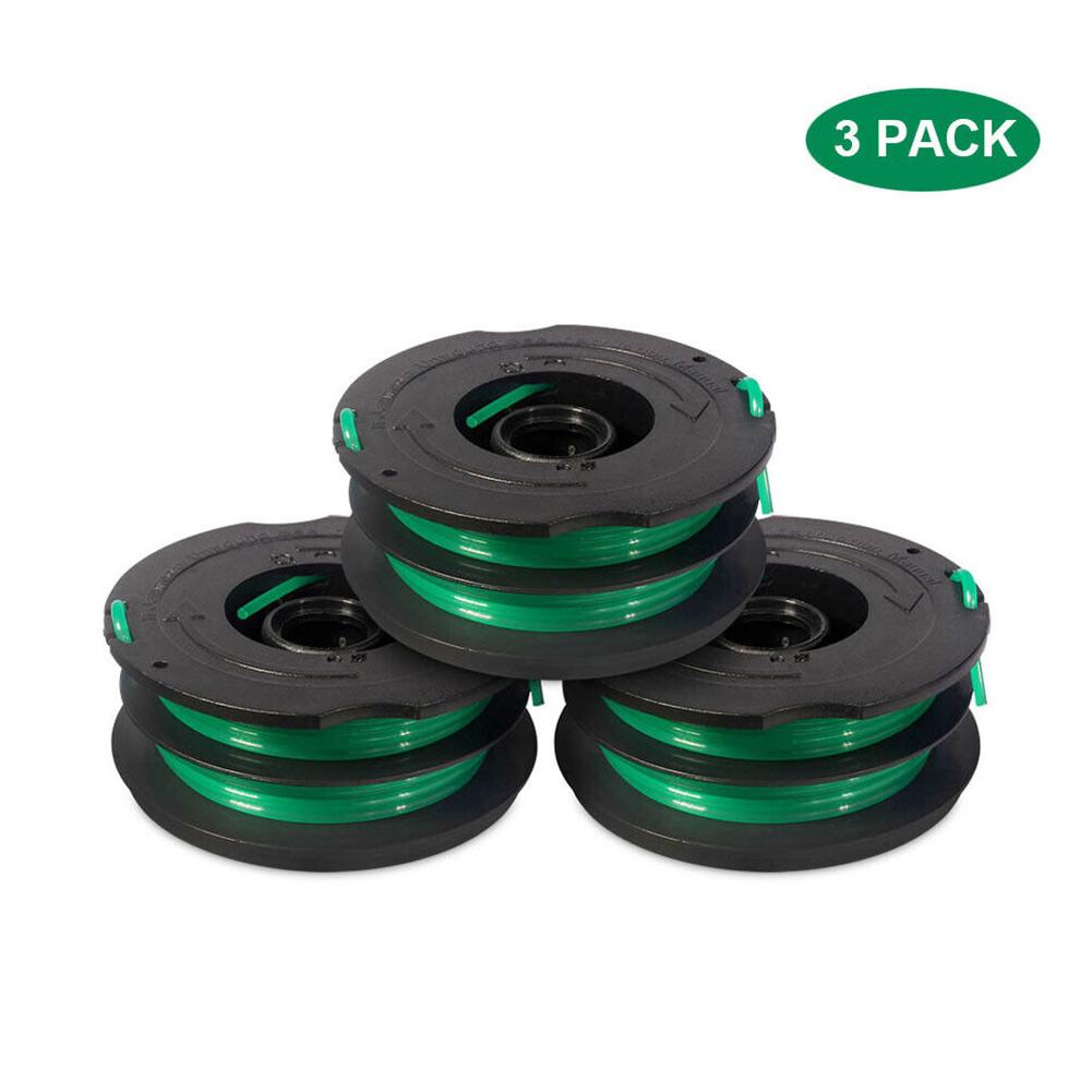 3 шт. Сменная катушка для триммера Black & Decker GH1000 GH1100 GH2000 DF-080 RC-080-P 080 Леска для триммера