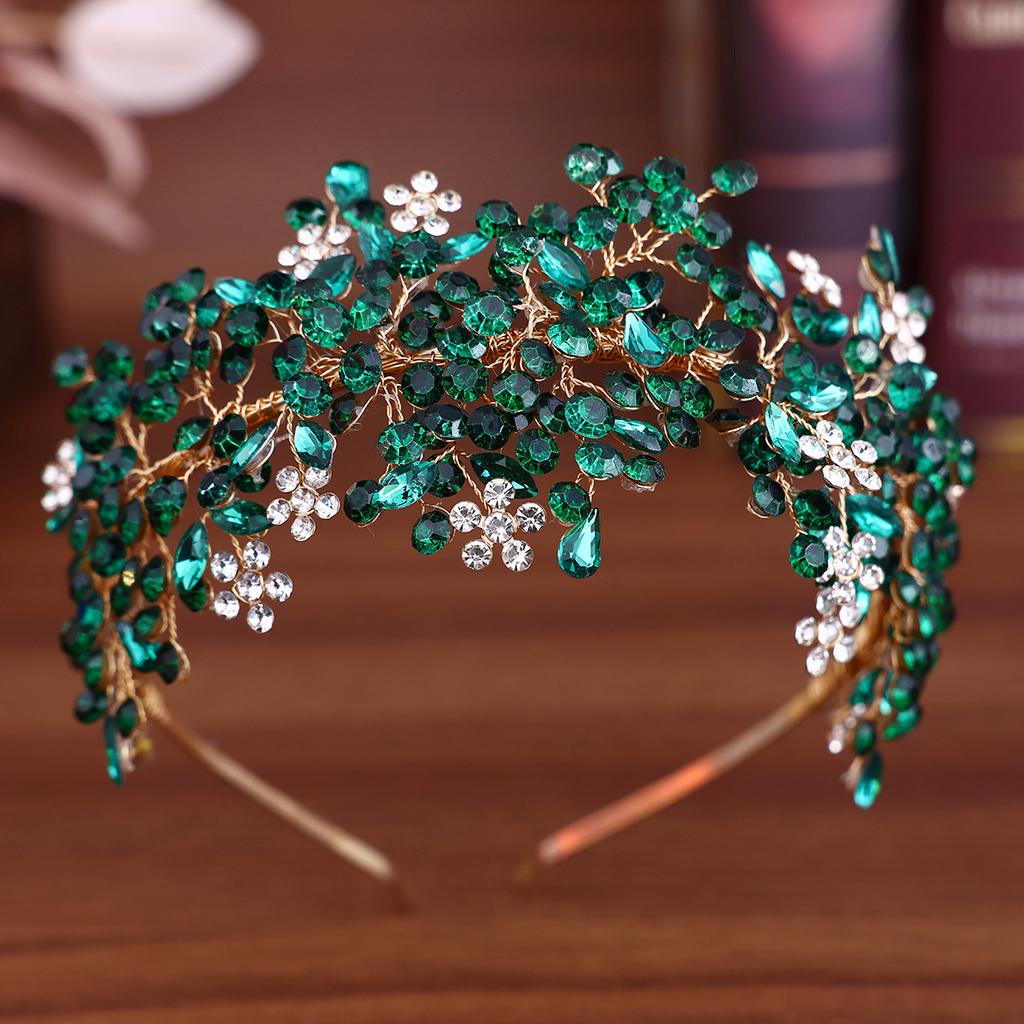 Свадебная повязка на голову, роскошная плетеная повязка на голову со стразами ручной работы, свадебное платье, свадебная повязка на голову, аксессуары для волос