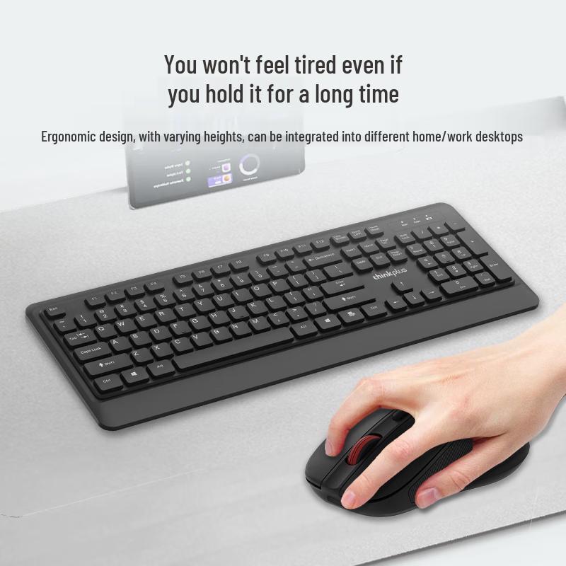 Lenovo Беспроводной комплект клавиатуры и мыши ThinkPlus KM210 Pro