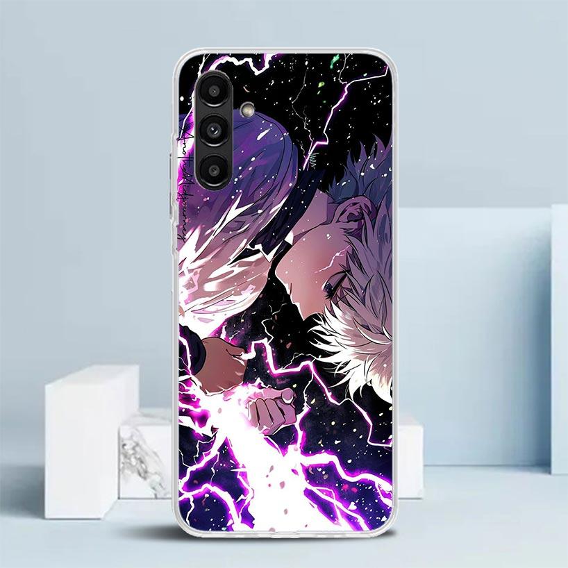 Чехол-обложка Huner X-Hunters Killua для Samsung Galaxy A17 A37 A57 A16 A26 A36 A56 A15 A14 A55 Чехол для телефона A13 A53 A25 A35 A24 A34 A23 A