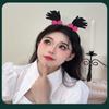 Braided Hair Cosplay Headband Question Mark Halloween Headband Novelty   Masquerade Party