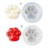 Lovely Cat Paw Charm Silicone Mold Frosted Texture/Crystal DIY Craft Epoxy Resin Molds Pendant Jewelry Tools Accessory