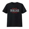 Футболка Nick Cave and the Bad Seeds Swirls Band Music для фаната рока винтажная стираная с принтом Топ для повседневной носки повседневный слегка