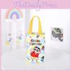 Crayon Shin Chan Canvas Handbag With Waterproof Material For Commuting School