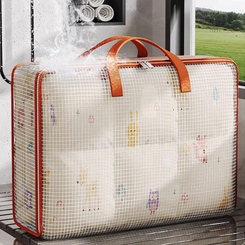 Большая вместительная сумка для хранения одежды, водонепроницаемый шкаф, органайзер для гардероба, одеяло, подушка, органайзер для одеял, пыленепроницаемый органайзер для постельных принадлежностей