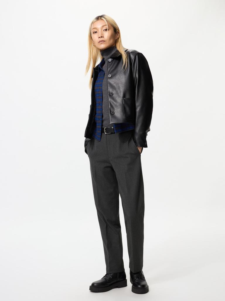 Uniqlo Японская теплая умная модель брюк