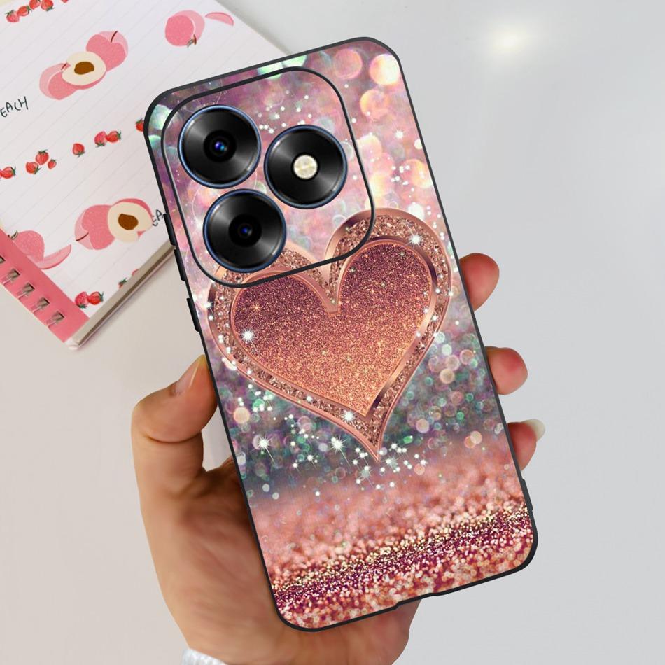 Для чехла Itel S23 Plus S681LN itel S23 S665L Модный Элегантный Расписной Мягкий Силикон ТПУ Задняя Крышка Телефона Для Itel S23+ S23Plus