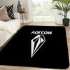 V-Volcom LOGO Long Rugs Nordic Style Bedroom Living Room Doormat Home Balcony Anti-Slip Toilet Rug