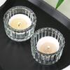 Glass tealight holder 5.7 cm 2 pcs.