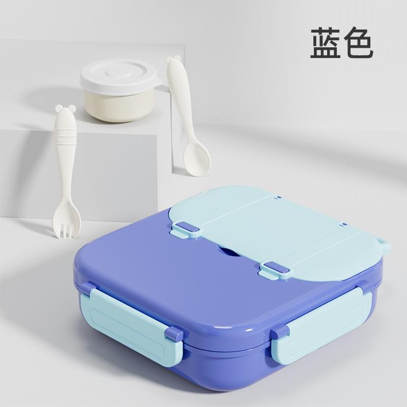 Microwave-Safe PP Lunch Box With 3 Compartment Design Adults Reusable Food Container BPA-Free Multi-Color Options