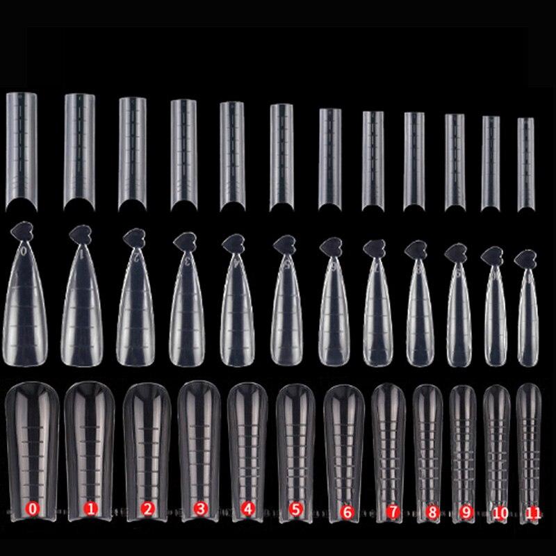 120/100/20 шт. полигели, быстрое наращивание, формы для наращивания ногтей, двойные формы для наращивания пальцев, полигели, инструменты для дизайна ногтей, УФ-гель, инструменты для ногтей