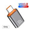 Адаптер USB 3.0 to Type C OTG для Samsung Xiaomi MacBook, разъем для передачи данных, 10 А, кабель-конвертер USB C для быстрой зарядки