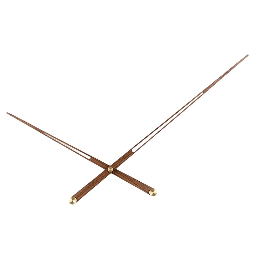 Clock Hands Equipment Replacement Parts Black Walnut Easy To Install Wall Clock Pointer for Household for High Torque Movements