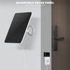 Солнечная панель для Ring Doorbell, 5-ваттная солнечная панель для Ring Video Doorbell 2, Video Doorbell 3, Video Doorbell 3+-B61B