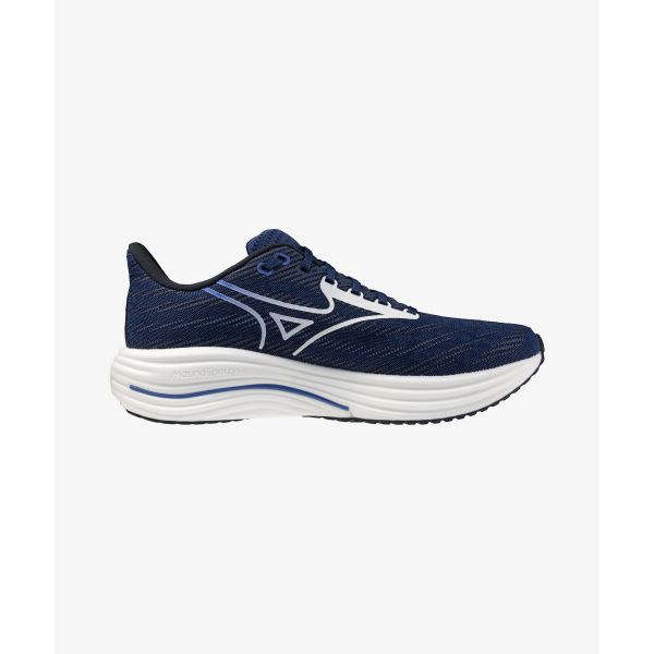 Mizuno Wave Rider 29 Super Wide Navy White Men Sneakers Blue J1GC250452