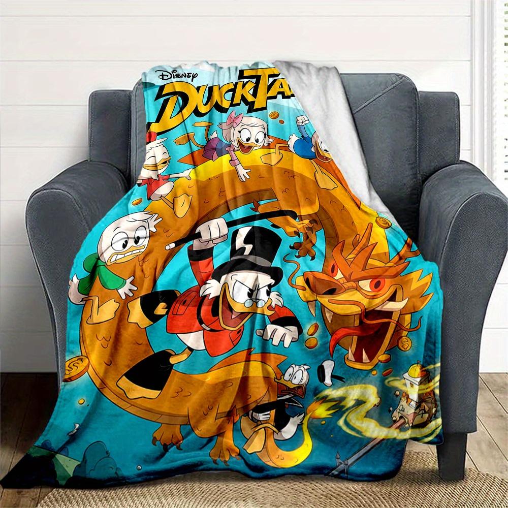 1pc, Disney DuckTales Blanket, Home Decorative Throw Blanket for All Seasons, Living Room, Travel, Camping