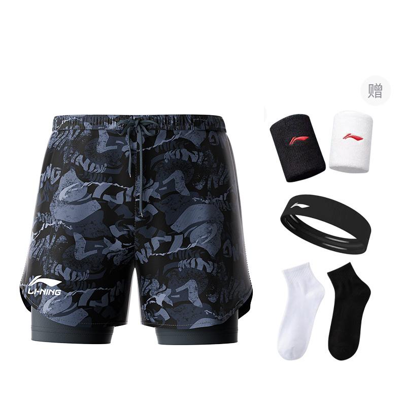Мужские пляжные шорты Li Ning LSKV330-1