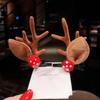 Headwear Duckbill Clip Children Christmas Hair Clips Women Barrettes Antler Hairpins Bangs Clip