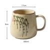 Vintage Coffee Mug Unique Japanese Retro Ceramic Cup Kiln Change Clay Breakfast Cup 380ML